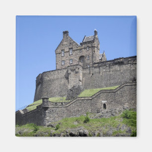 Blick auf Edinburgh Castle, Edinburgh, Schottland, Magnet