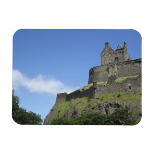 Blick auf Edinburgh Castle, Edinburgh, Schottland, Magnet