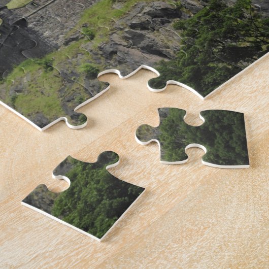 Blick auf Edinburgh Castle, Edinburgh, Schottland, Puzzle (Seite)