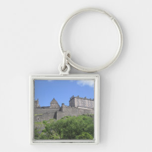 Blick auf Edinburgh Castle, Edinburgh, Schottland, Schlüsselanhänger