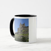 Blick auf Edinburgh Castle, Edinburgh, Schottland, Tasse (Vorderseite Links)