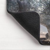 Blick auf eine Eishöhle, Island Mousepad (Ecke)