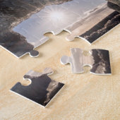 Blick auf eine Eishöhle, Island Puzzle (Seite)