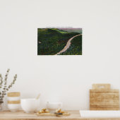 Blick auf eine Steile Stufe auf Gedenkstätte Poster (Küche)