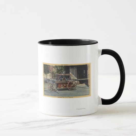 Blick auf einen "Old Papeete"-Motor Tasse (Rechts)