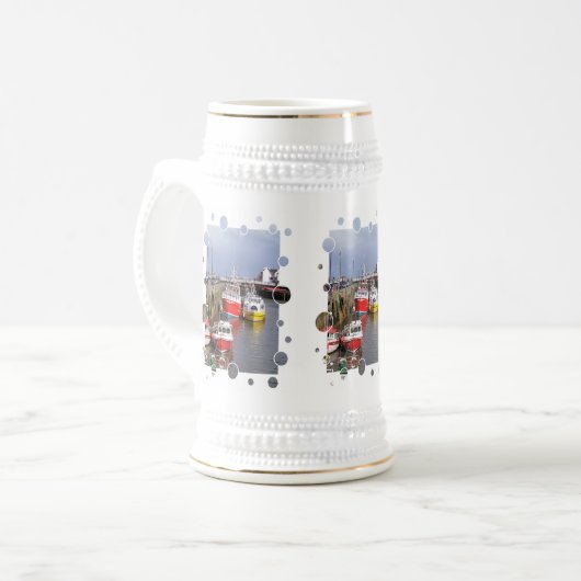 BLICK AUF ENGLAND BIERGLAS (Vorderseite Links)