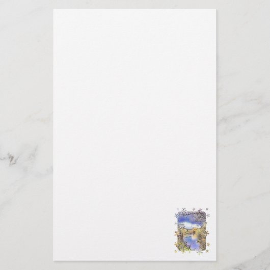 BLICK AUF ENGLAND BRIEFPAPIER (Vorderseite)