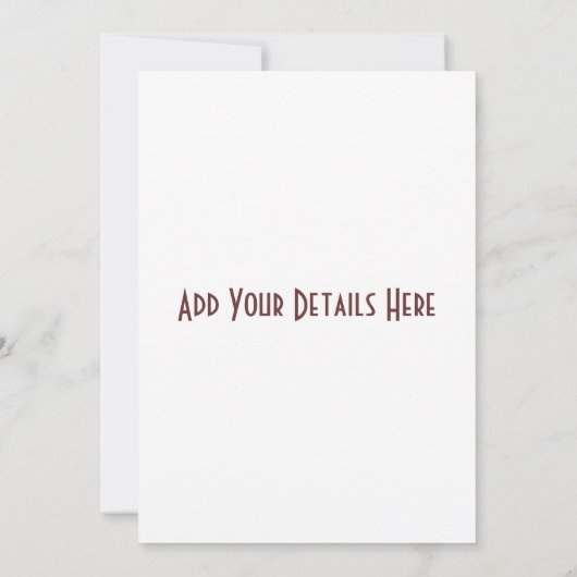 BLICK AUF ENGLAND EINLADUNG (Rückseite)