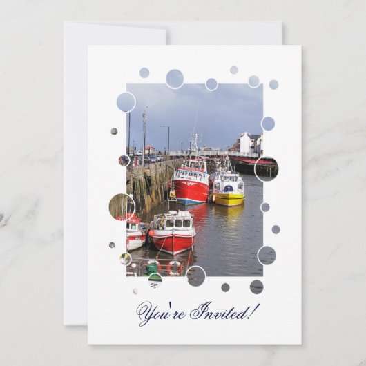 BLICK AUF ENGLAND EINLADUNG (Vorderseite)