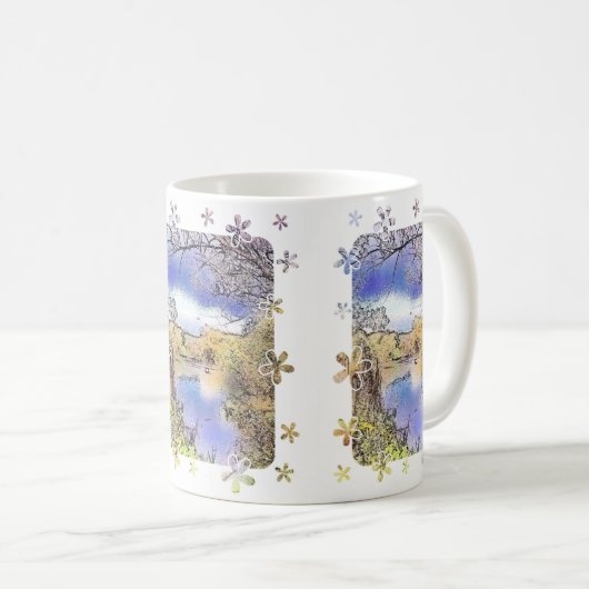 BLICK AUF ENGLAND KAFFEETASSE (VorderseiteRechts)