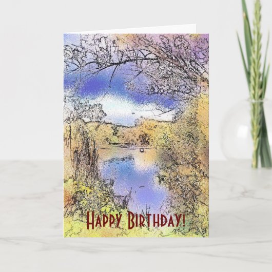 BLICK AUF ENGLAND KARTE (Vorderseite)