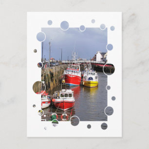 BLICK AUF ENGLAND POSTKARTE