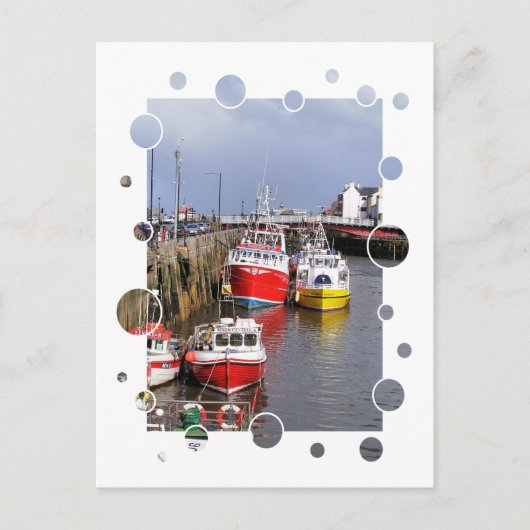 BLICK AUF ENGLAND POSTKARTE (Vorderseite)