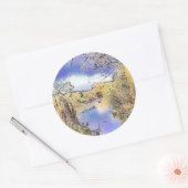 BLICK AUF ENGLAND RUNDER AUFKLEBER (Umschlag)