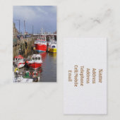 BLICK AUF ENGLAND VISITENKARTE (Vorne/Hinten)