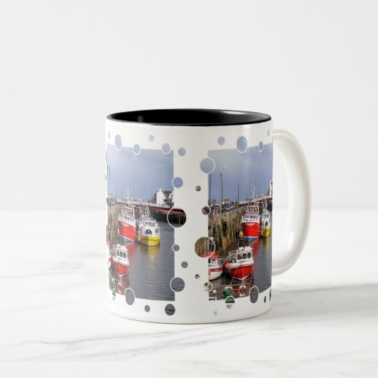 BLICK AUF ENGLAND ZWEIFARBIGE TASSE (VorderseiteRechts)