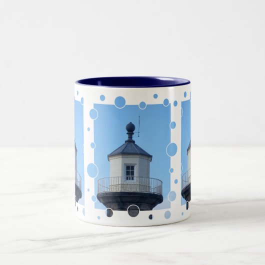 BLICK AUF ENGLAND ZWEIFARBIGE TASSE (Mittel)