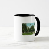 Blick auf Flagpole im Akademiepark Tasse (VorderseiteRechts)