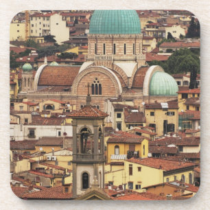 Blick auf Florenz, Italien vom Platz Getränkeuntersetzer