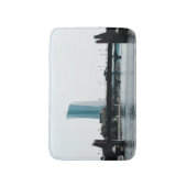 Blick auf Frankfurt Badematte (Vorderseite Vertikal)