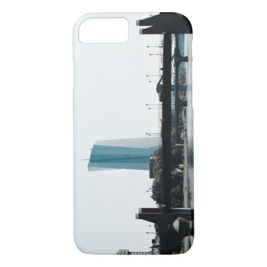 Blick auf Frankfurt Case-Mate iPhone Hülle (Rückseite)