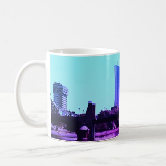 Blick auf Frankfurt Kaffeetasse (Links)