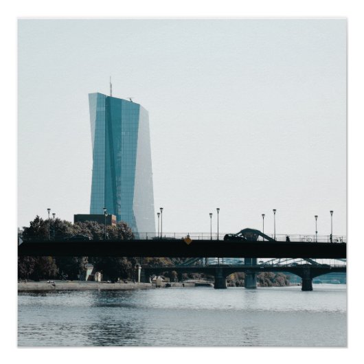 Blick auf Frankfurt Poster (Vorderseite)