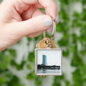 Blick auf Frankfurt Schlüsselanhänger (Hand)