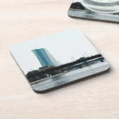 Blick auf Frankfurt Untersetzer (Linke Seite)