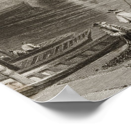 Blick auf Galway vom Claddagh Poster (Ecke)