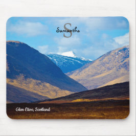 Blick auf Glen Etive Mouse-Matte Mousepad