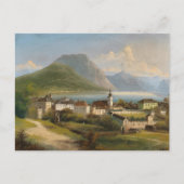 Blick auf Gmunden | Johann Wilhelm Jankowsky Postkarte (Vorderseite)