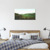 Blick auf Golfers im Inverness Club Leinwanddruck (Insitu (Schlafzimmer))