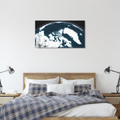 Blick auf Grönland und den Arktischen Ozean Leinwanddruck (Insitu (Schlafzimmer))