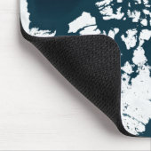 Blick auf Grönland und den Arktischen Ozean Mousepad (Ecke)