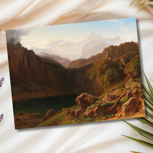 Blick auf Großglockner von Kals Postkarte