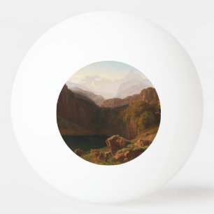 Blick auf Großglockner von Kals Tischtennisball