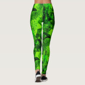 Blick auf grüne Leggings (Rückseite)