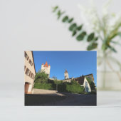 BLICK AUF HAAGER SCHLOSS VON MARIA WARD STRASSE POSTKARTE (Stehend Vorderseite)