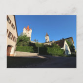 BLICK AUF HAAGER SCHLOSS VON MARIA WARD STRASSE POSTKARTE (Vorderseite)