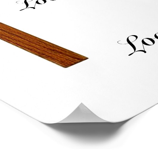 BLICK AUF JESUS POSTER (Ecke)