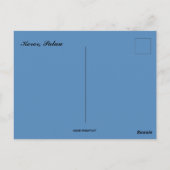 Blick auf Kokor Palau Postkarte (Rückseite)