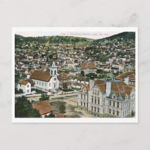 Blick auf Lead, SD 1915 Vintage Postkarte