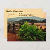Blick auf Limbe Kamerun Postkarte (Vorne/Hinten)