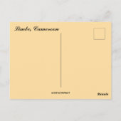 Blick auf Limbe Kamerun Postkarte (Rückseite)