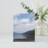 Blick auf Loch Postkarte (Stehend Vorderseite)