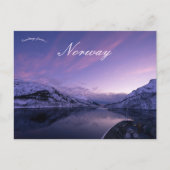 Blick auf Lofoten Norwegen Postkarte (Vorderseite)