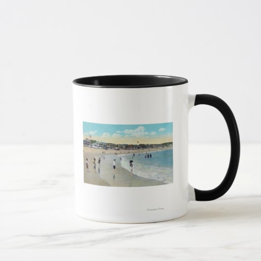 Blick auf Long Beach und Cape Ann Tasse (Rechts)