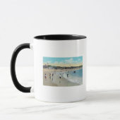 Blick auf Long Beach und Cape Ann Tasse (Links)