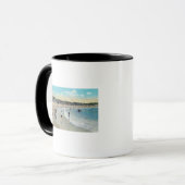 Blick auf Long Beach und Cape Ann Tasse (Vorderseite Links)